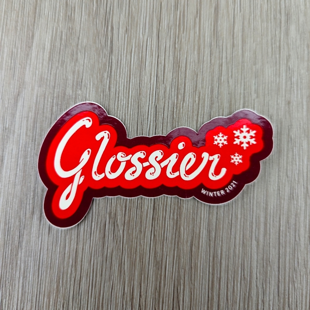 Glossier Winter 2021 Sticker